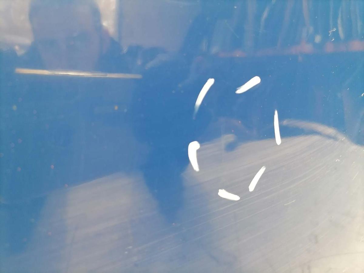 VW Caddy 2K original Flügeltür rechts LL5M Indienblau Bj.2006